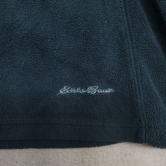 Eddie Bauer 1/4 Zip Up Long Sleeve Pullover Jacket Womens Size Large L Blue - Picture 3 of 13